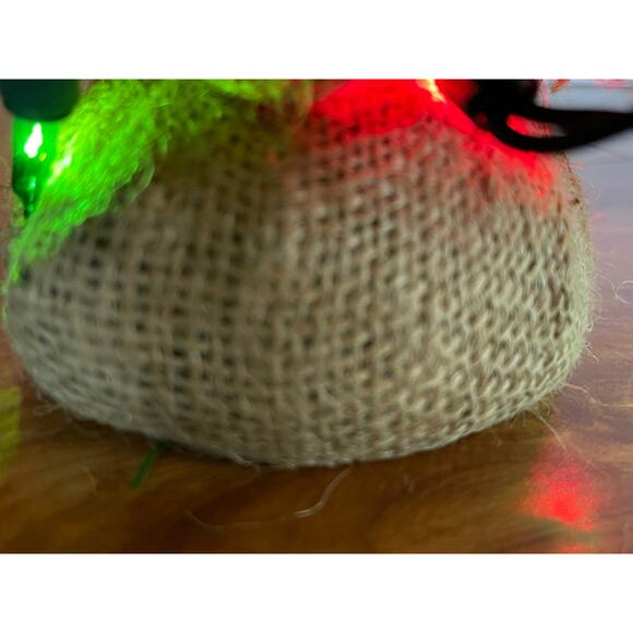 Set of 2 Mini Artificial Christmas Trees With lights - Picture 7 of 7